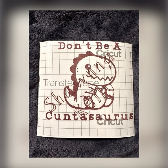Funny Dino Vinyl Sticker/Decal - Picture 1 of 1